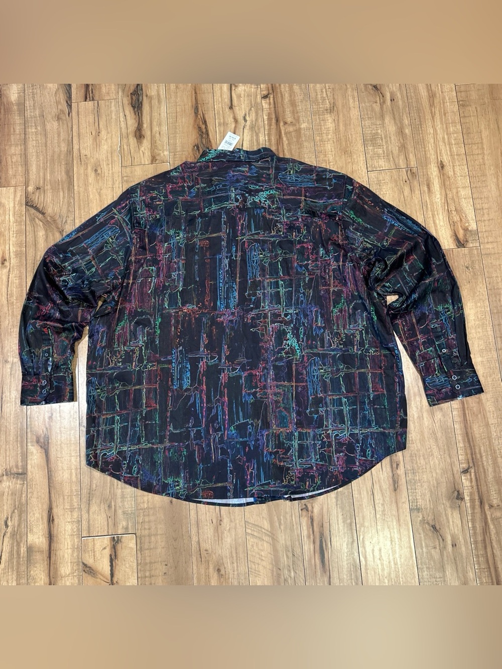 Robert Graham  Mens Long Sleeve Button Down Shirt‎ Multicolor 4XLT NWT - Picture 10 of 10